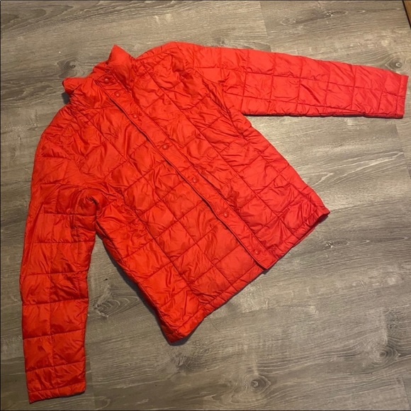 COPY - COPY - COPY - COPY - LL Bean packable quilted orange jacket size XS - Picture 12 of 12